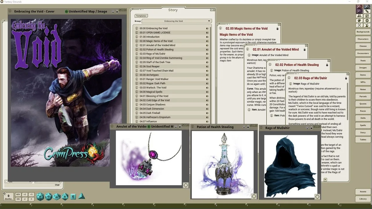 Fantasy Grounds - Embracing the Void Screenshot 4