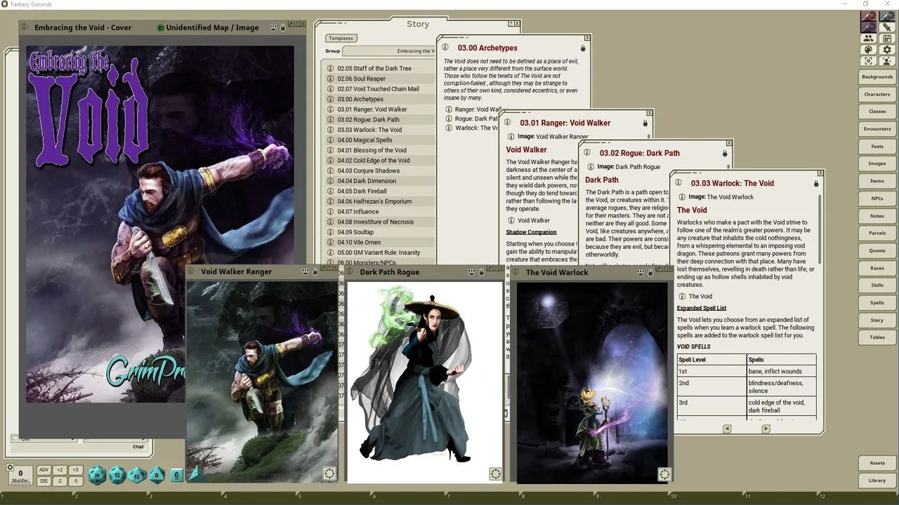Fantasy Grounds - Embracing the Void Screenshot 1