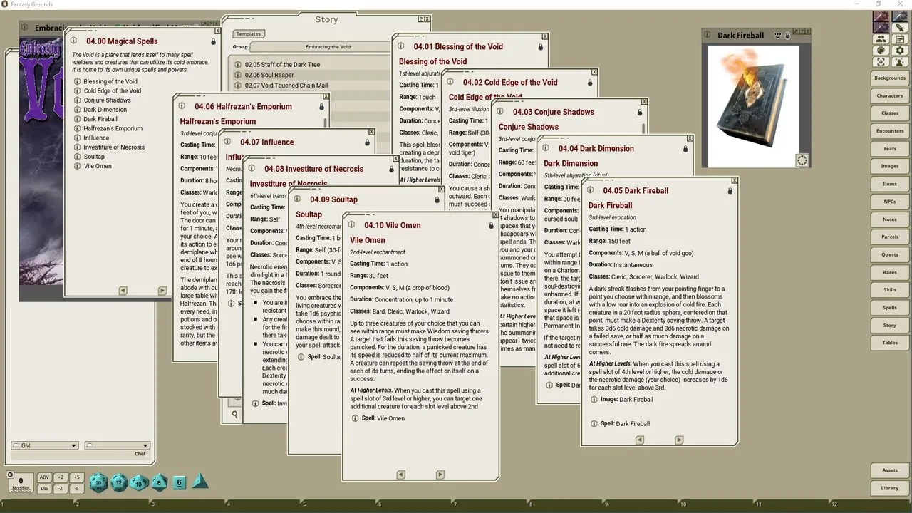 Fantasy Grounds - Embracing the Void Screenshot 2