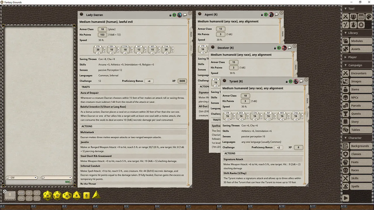 Fantasy Grounds - The Illrigger Screenshot 1