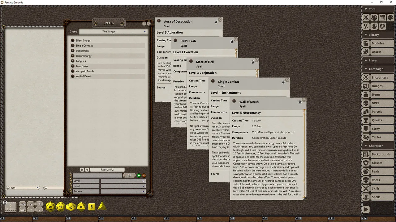 Fantasy Grounds - The Illrigger Screenshot 3