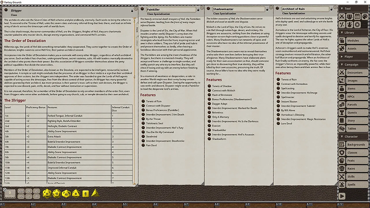 Fantasy Grounds - The Illrigger Screenshot 4