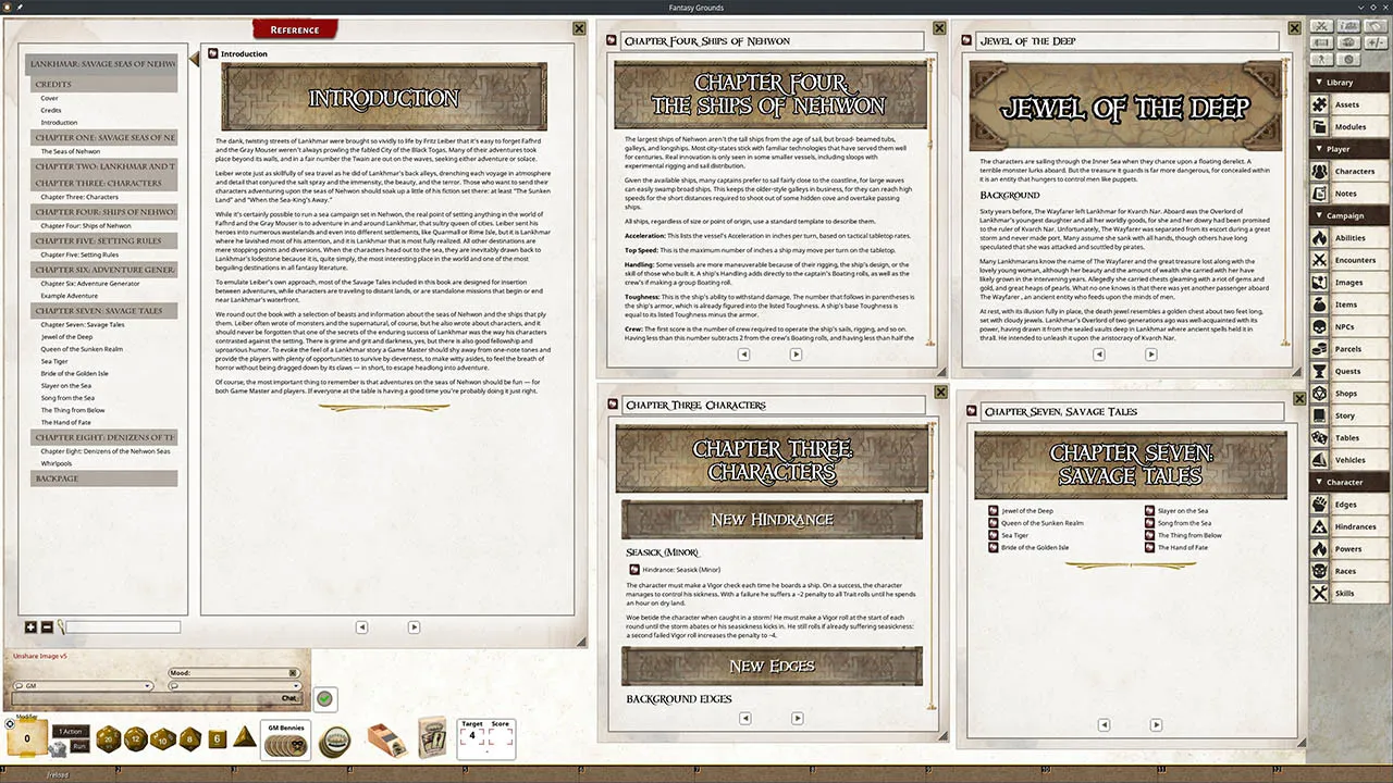 Fantasy Grounds - Lankhmar: Savage Seas of Nehwon Screenshot 4