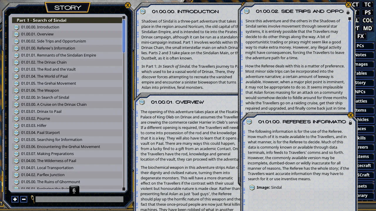 Fantasy Grounds - Shadows of Sindal Screenshot 6