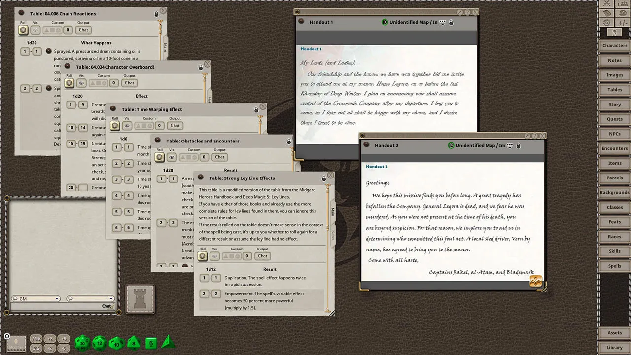 Fantasy Grounds - Midgard Sagas for 5th Edition Screenshot 3