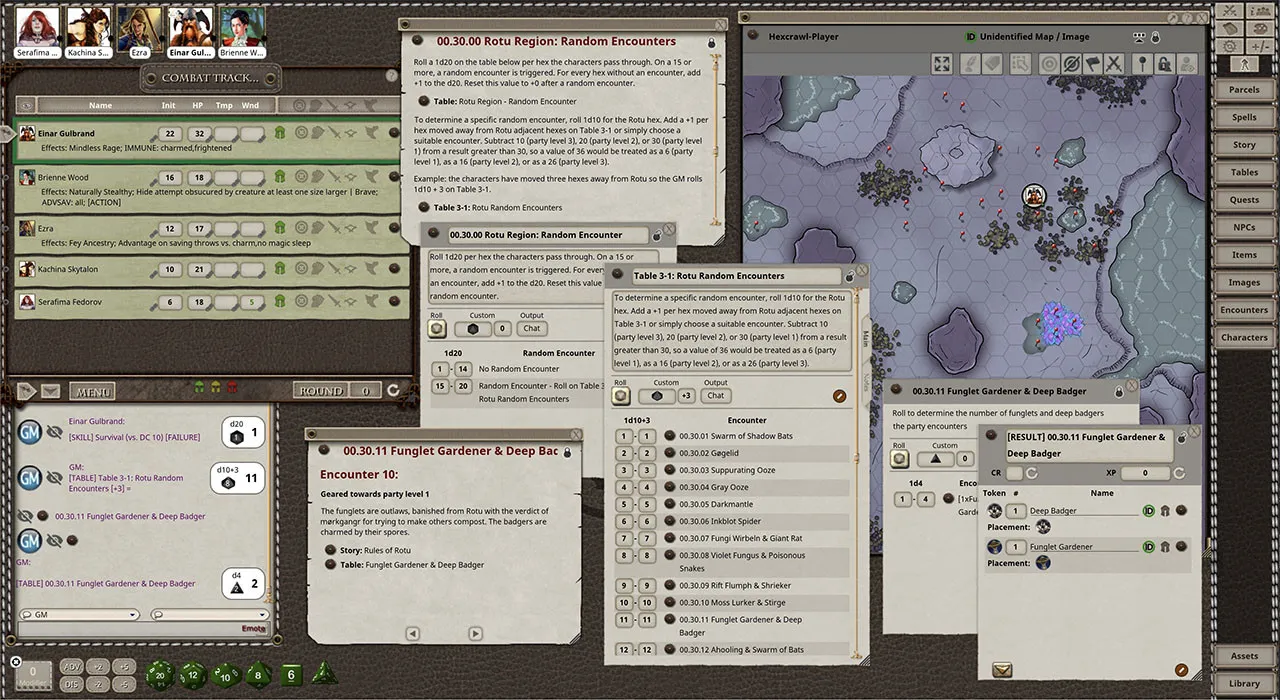 Fantasy Grounds - Applied & Aggregate Spelunking Screenshot 1