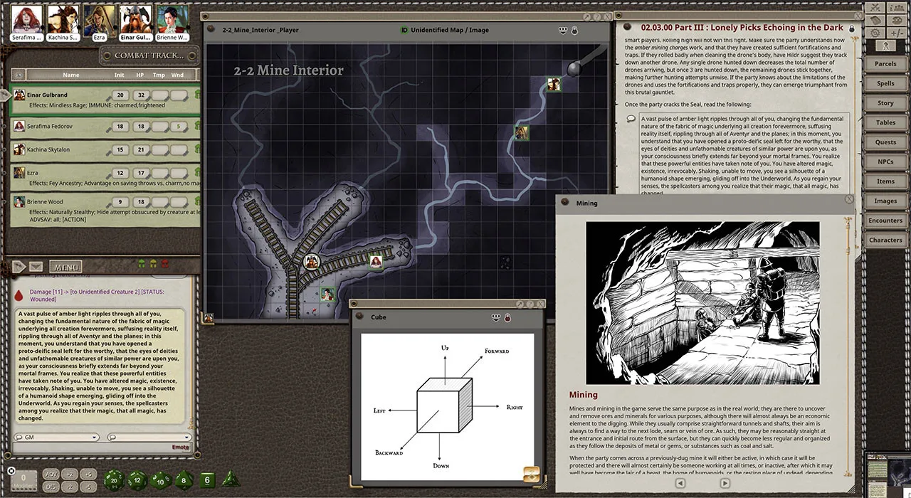 Fantasy Grounds - Applied & Aggregate Spelunking Screenshot 0