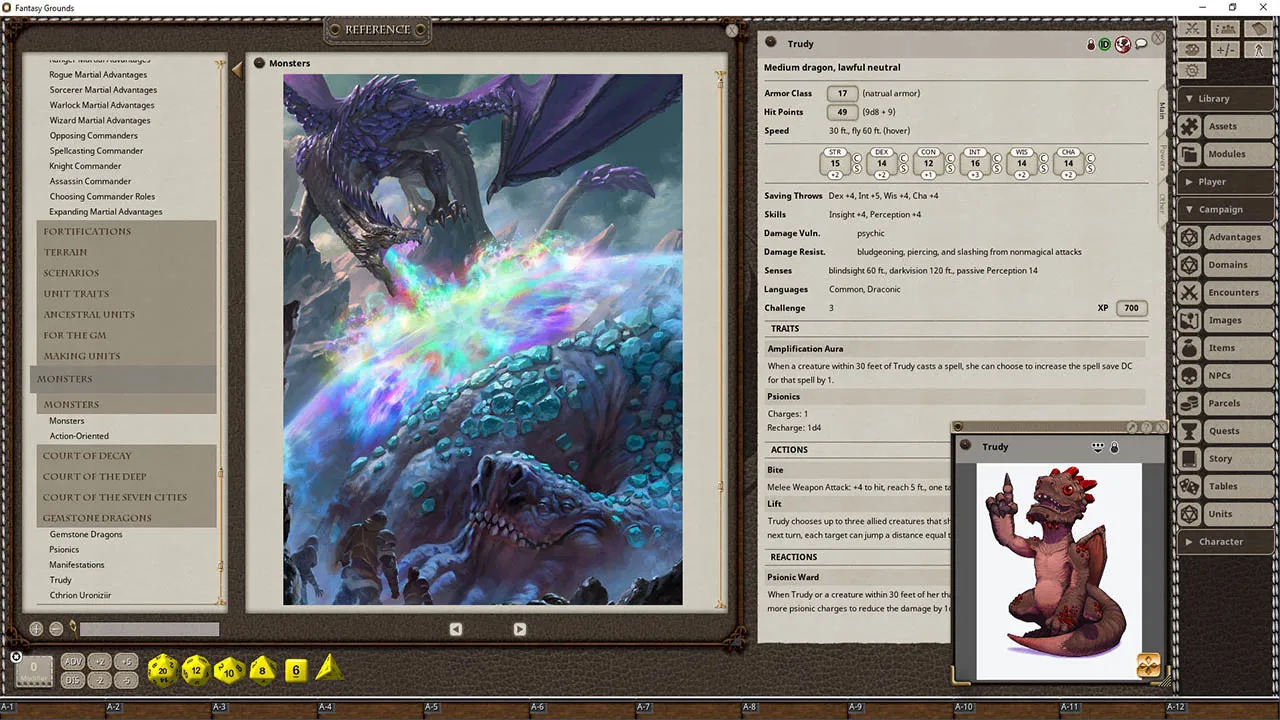 Fantasy Grounds - Kingdoms & Warfare Screenshot 0