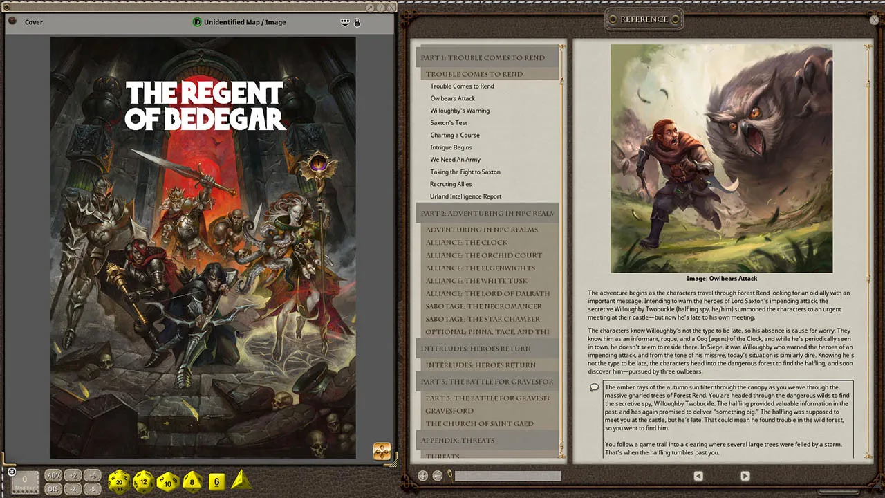 Fantasy Grounds - Kingdoms & Warfare Screenshot 8