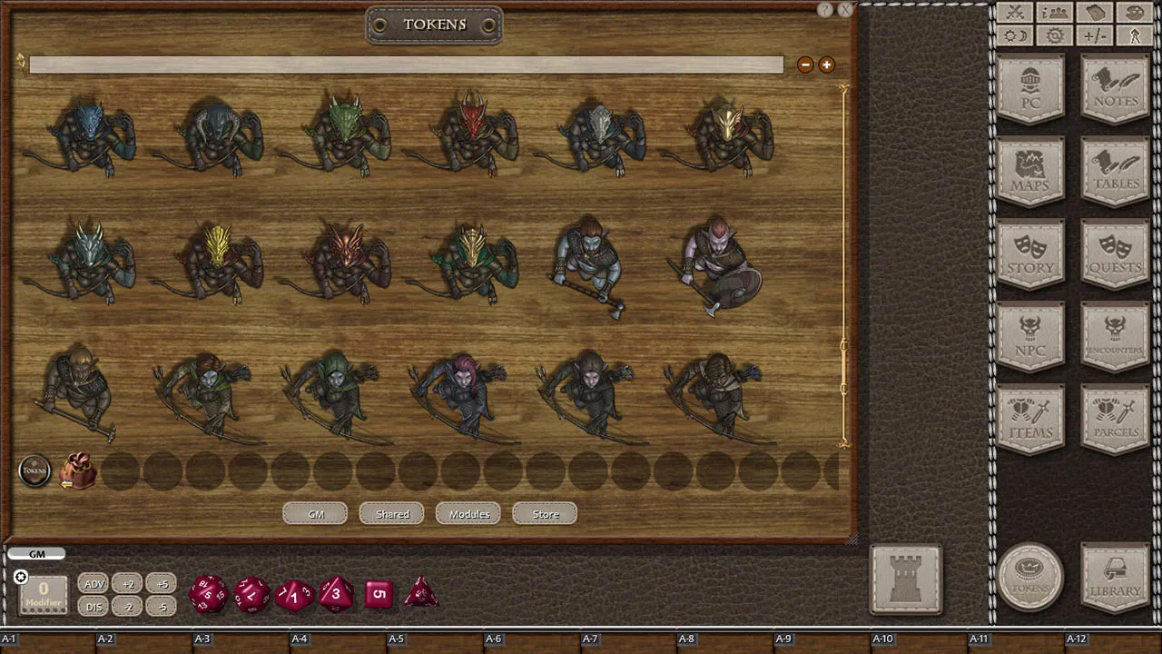 Fantasy Grounds - Jans Token Pack 24 - Heroes 5 Screenshot 1