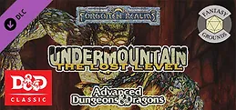Fantasy Grounds - D&D Classics: Undermountain I: The Lost Level (2E)