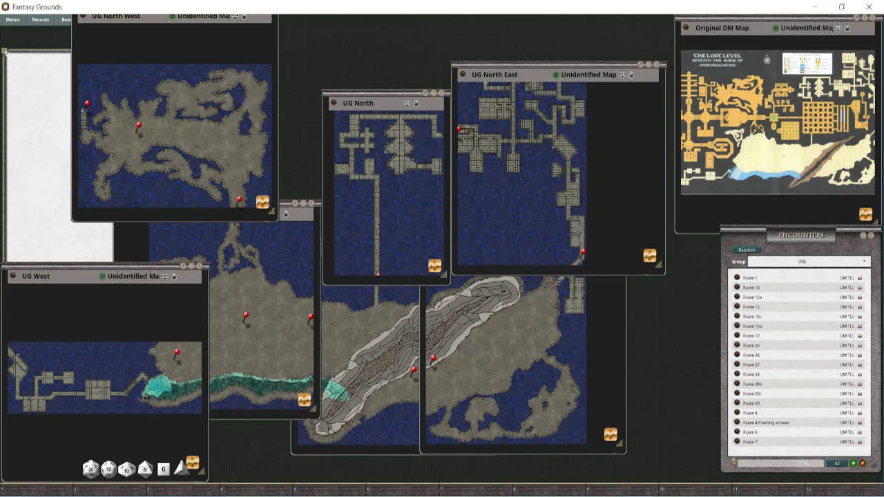Fantasy Grounds - D&D Classics: Undermountain I: The Lost Level (2E) Screenshot 2