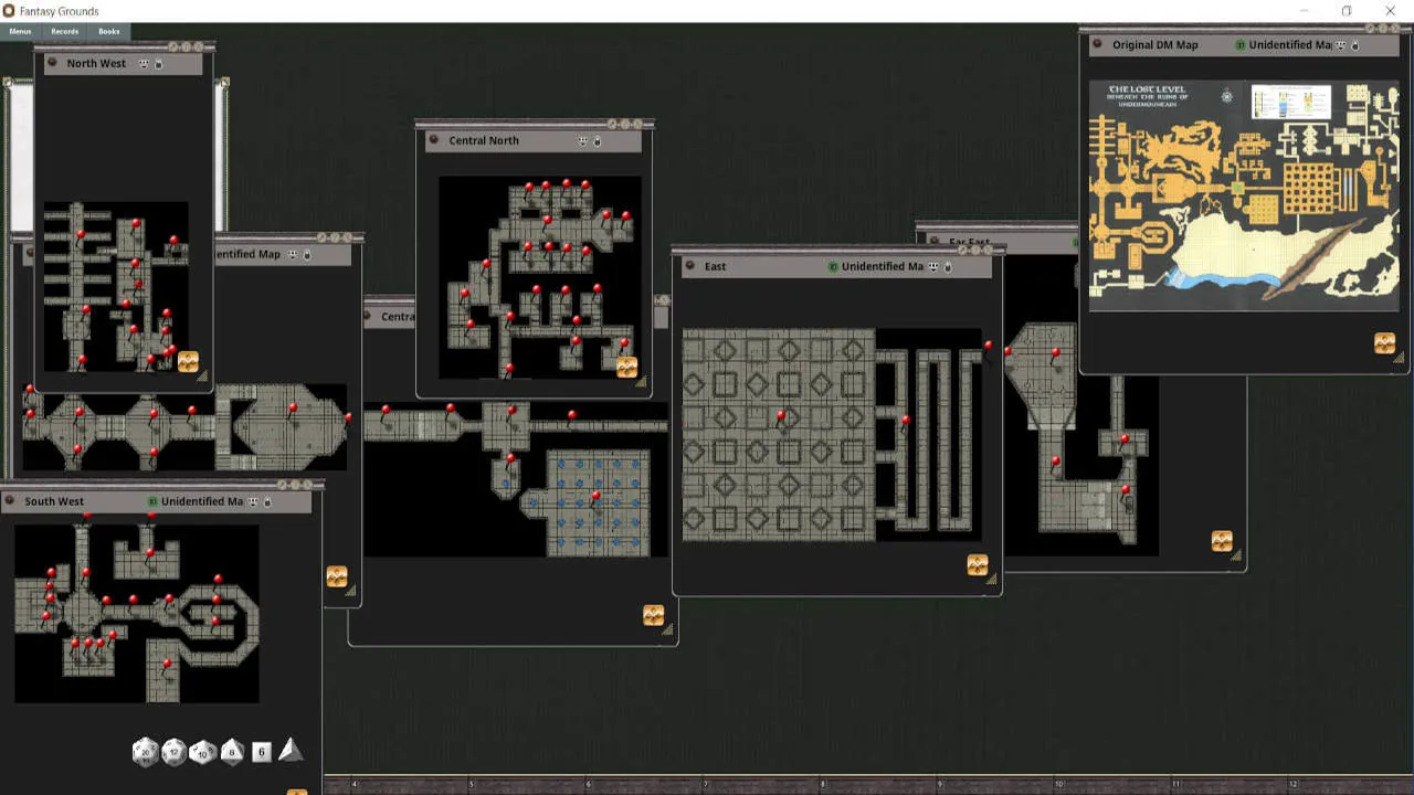 Fantasy Grounds - D&D Classics: Undermountain I: The Lost Level (2E) Screenshot 1