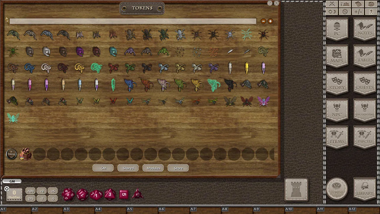 Fantasy Grounds - Jans Token Pack 26 - Forest Creatures Screenshot 2