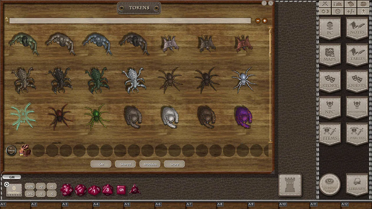 Fantasy Grounds - Jans Token Pack 26 - Forest Creatures Screenshot 4