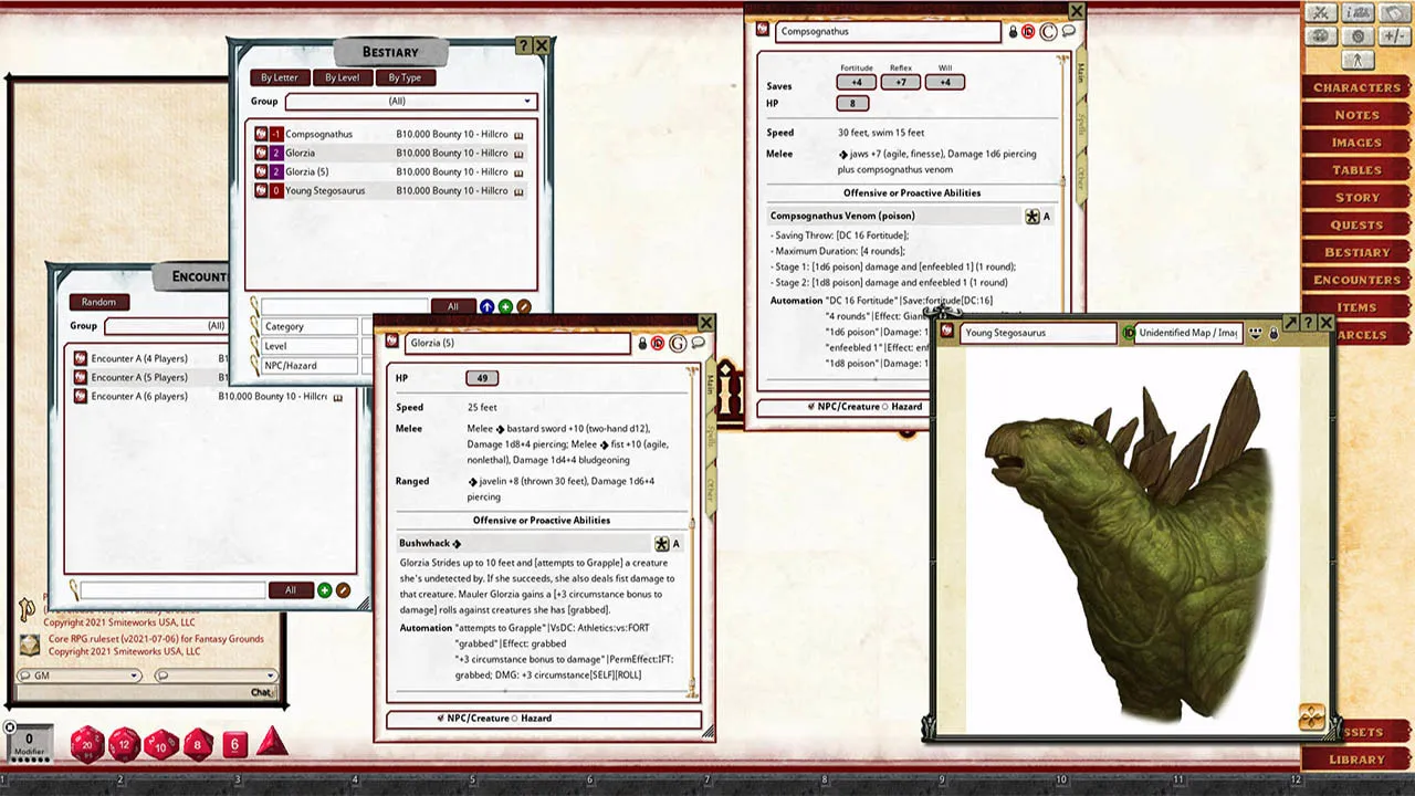 Fantasy Grounds - Pathfinder 2 RPG - Pathfinder Bounty #10: Hillcross Roundup Screenshot 2