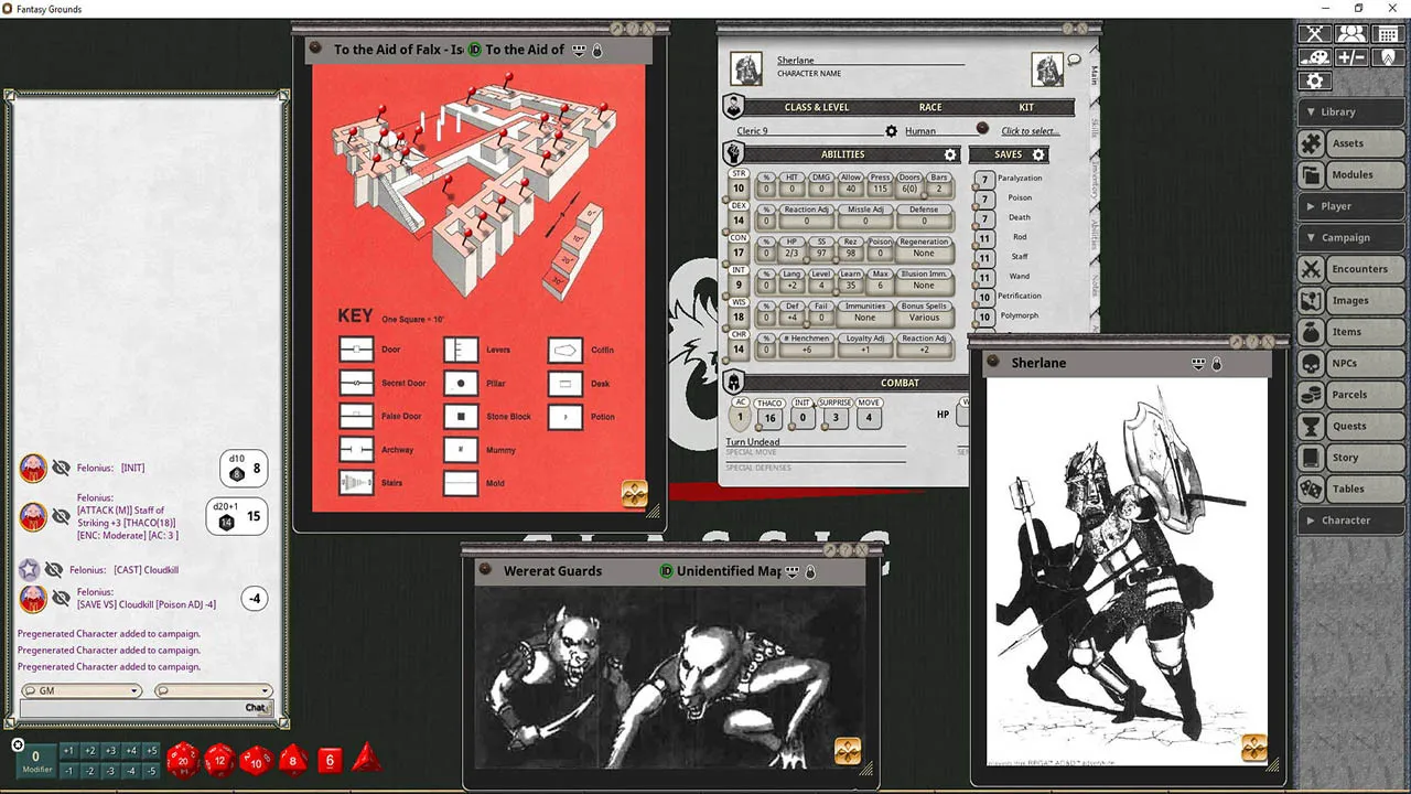 Fantasy Grounds - D&D Classics: R1 To the Aid of Falx Screenshot 0