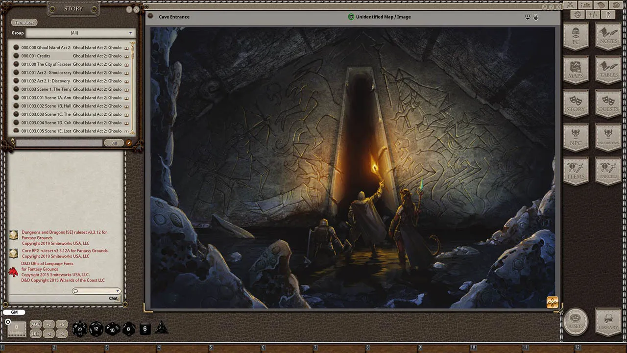 Fantasy Grounds - Ghoul Island Act 2 Ghoulocracy Screenshot 3