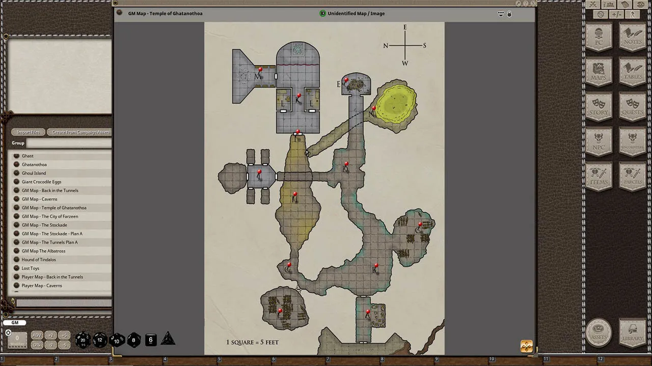 Fantasy Grounds - Ghoul Island Act 2 Ghoulocracy Screenshot 0