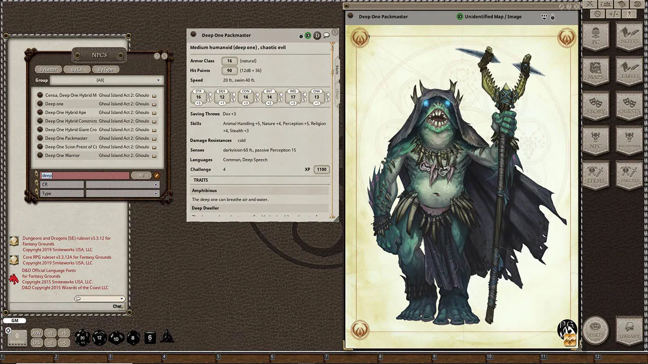 Fantasy Grounds - Ghoul Island Act 2 Ghoulocracy Screenshot 4