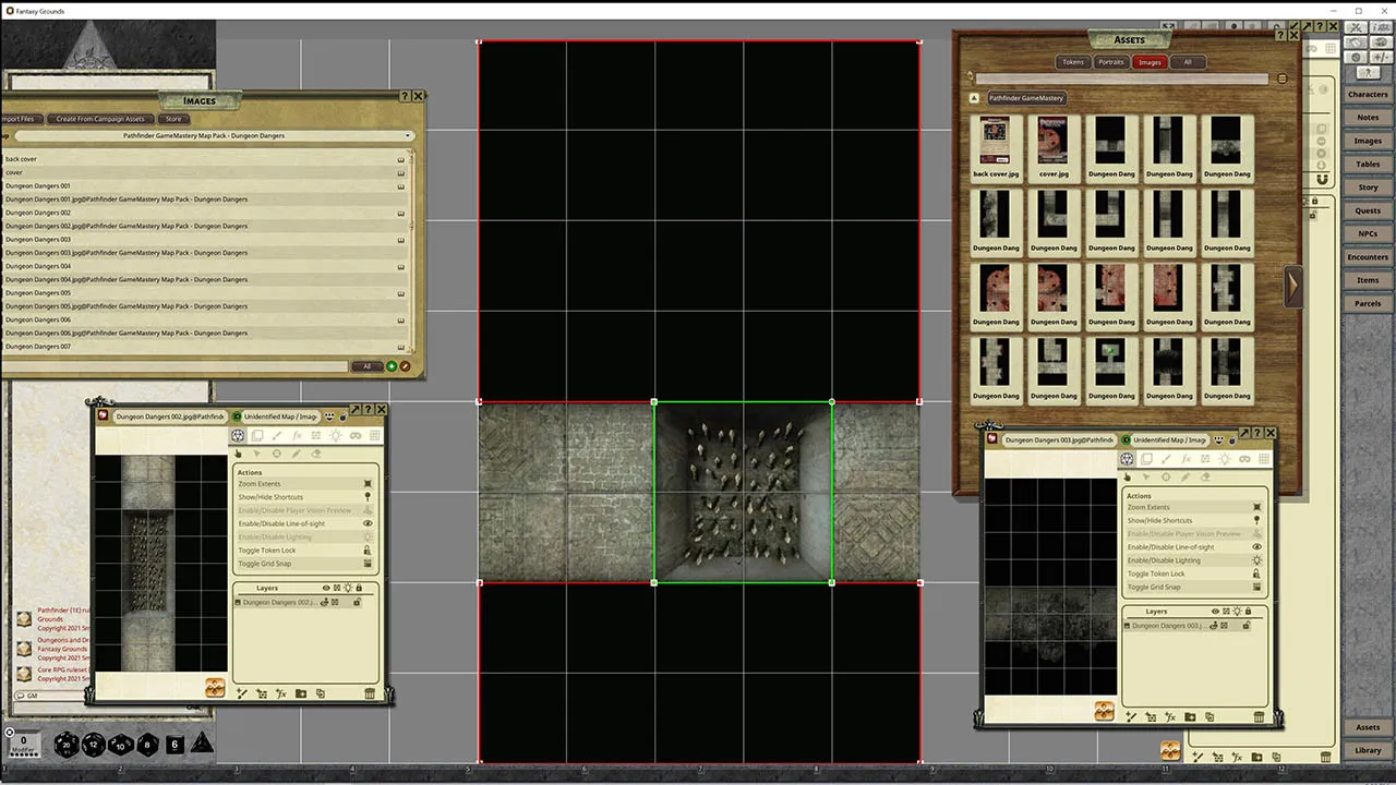 Fantasy Grounds - Pathfinder RPG - GameMastery Map Pack: Dungeon Dangers Screenshot 3