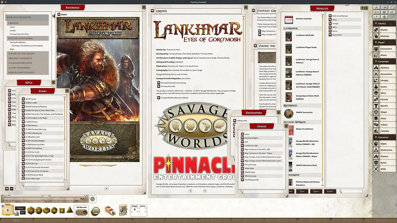 Fantasy Grounds - Lankhmar: The Eyes of Goro'mosh Adventure Screenshot 4