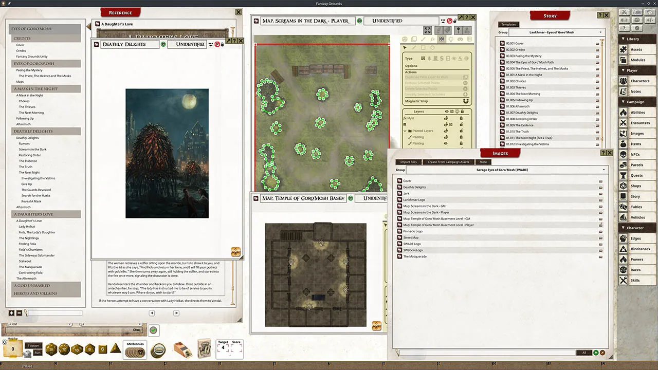 Fantasy Grounds - Lankhmar: The Eyes of Goro'mosh Adventure Screenshot 1