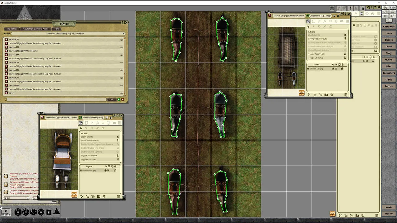 Fantasy Grounds - Pathfinder RPG - GameMastery Map Pack: Caravan Screenshot 3