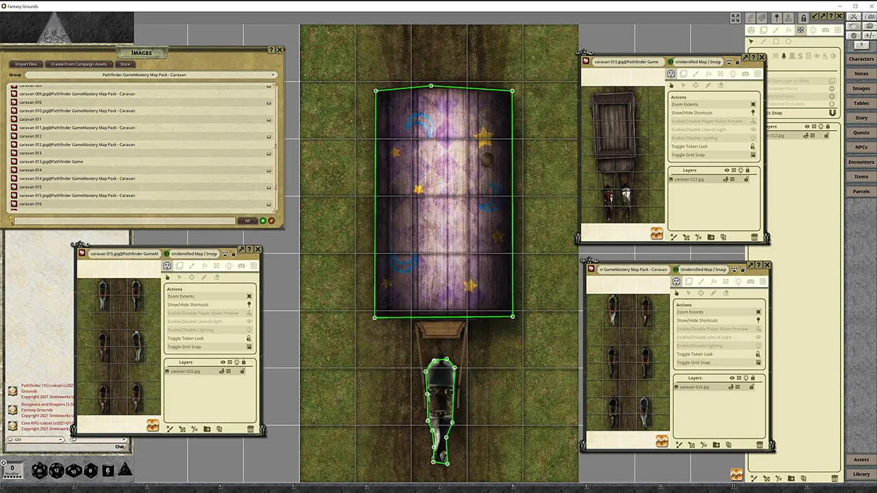 Fantasy Grounds - Pathfinder RPG - GameMastery Map Pack: Caravan Screenshot 4