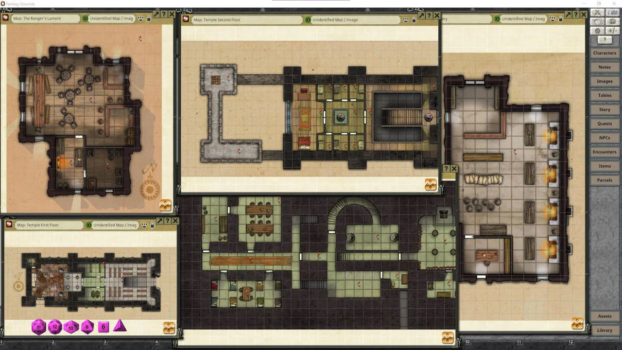 Fantasy Grounds - Pathfinder RPG - Pathfinder Module: Masks of the Living God Screenshot 4