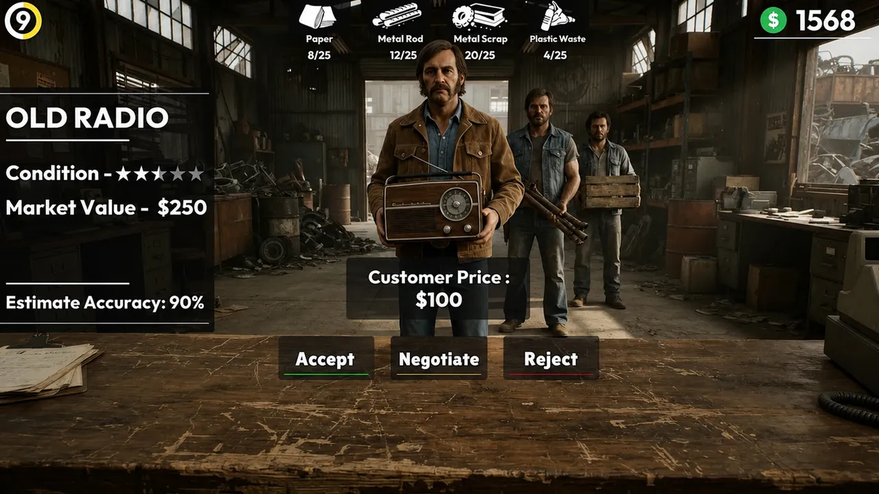Scrap Yard Simulator Screenshot 1