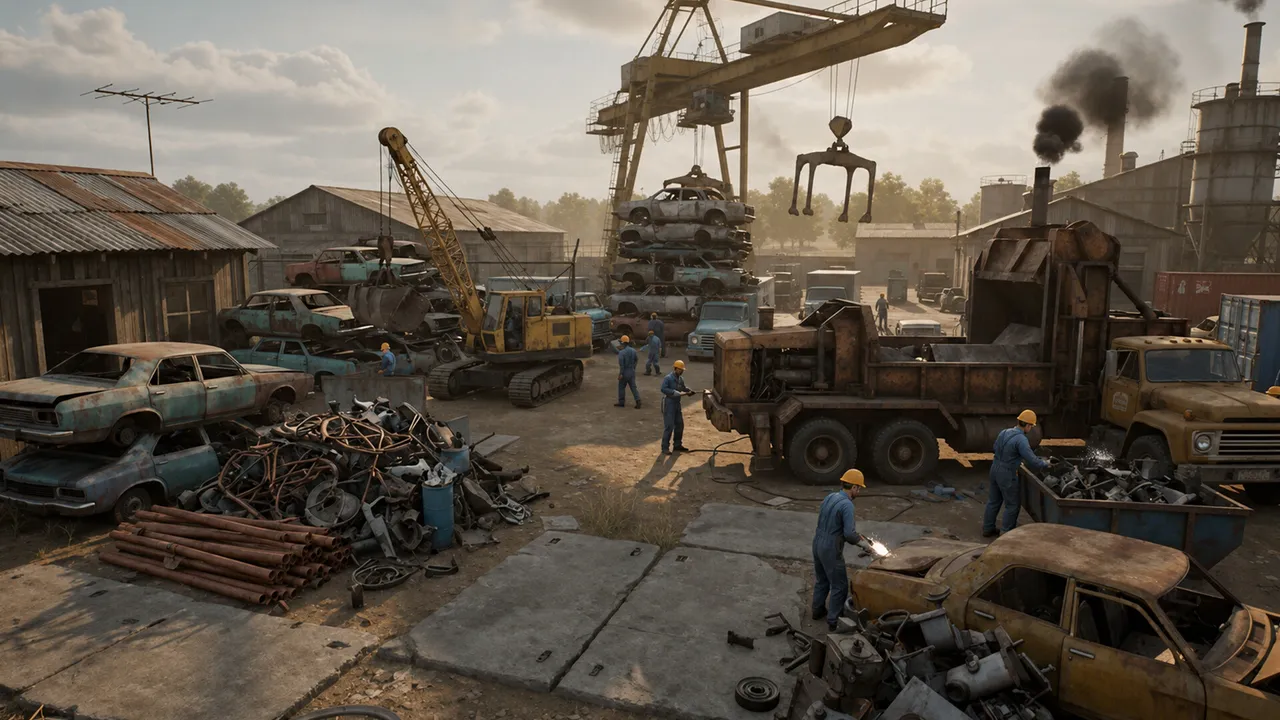 Scrap Yard Simulator Screenshot 4