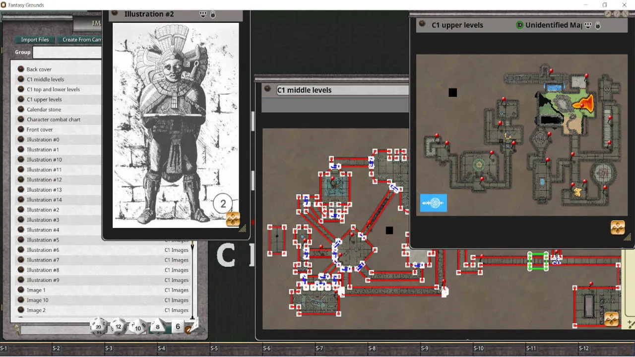 Fantasy Grounds - D&D Classics - C1 The Hidden Shrine of Tamoachan (1E) Screenshot 0