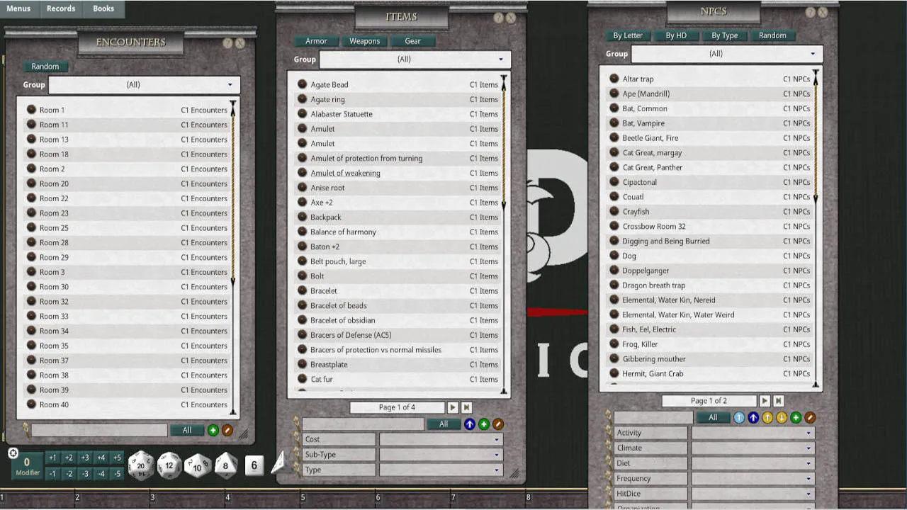 Fantasy Grounds - D&D Classics - C1 The Hidden Shrine of Tamoachan (1E) Screenshot 2