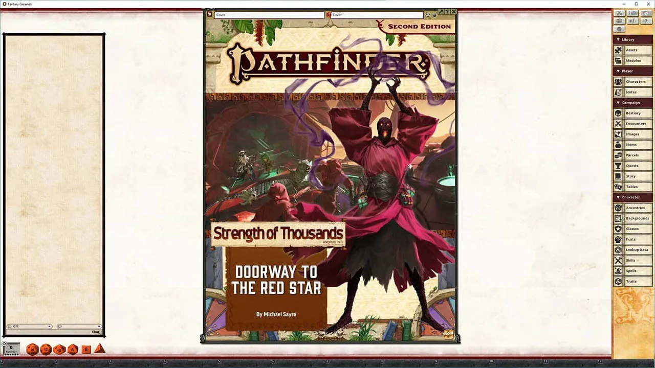 Fantasy Grounds - Pathfinder 2 RPG - Strength of Thousands AP 5: Doorway to the Red Star Screenshot 3