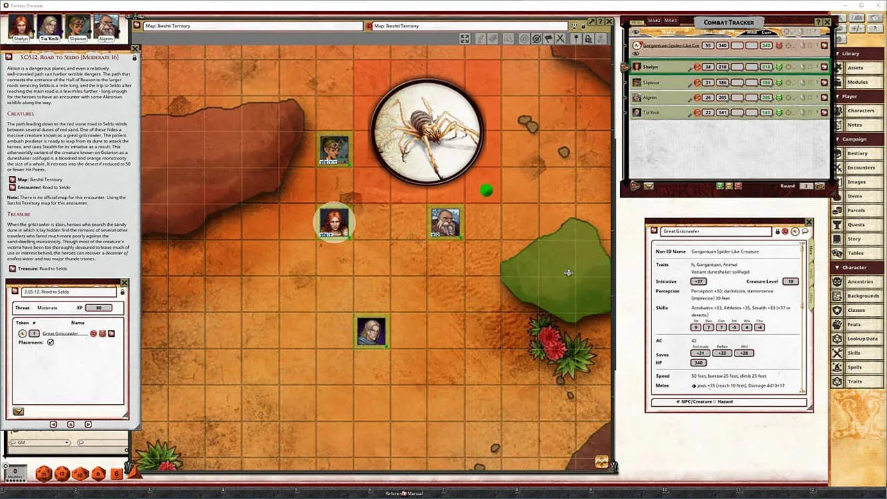 Fantasy Grounds - Pathfinder 2 RPG - Strength of Thousands AP 5: Doorway to the Red Star Screenshot 1