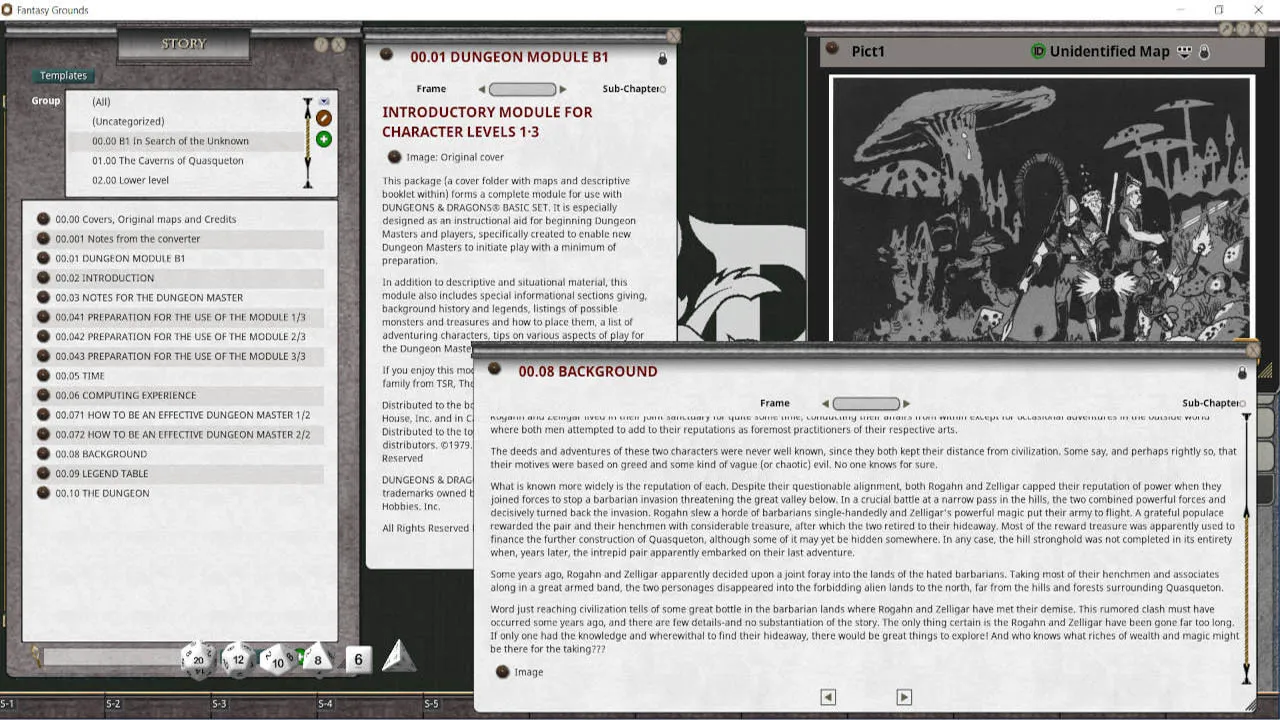 Fantasy Grounds - D&D Classics: B1 In Search of the Unknown (Basic) Screenshot 2