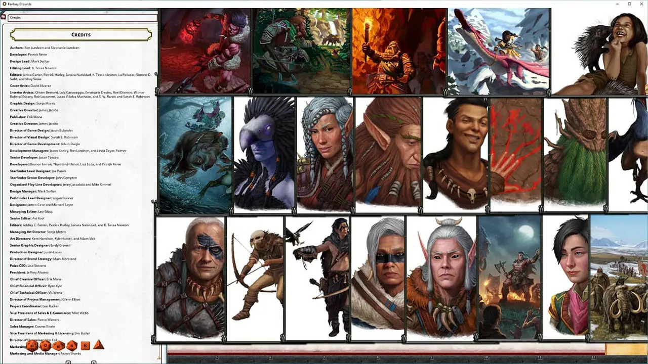 Fantasy Grounds - Pathfinder 2 RPG - Quest for the Frozen Flame AP 1: Broken Tusk Moon Screenshot 1