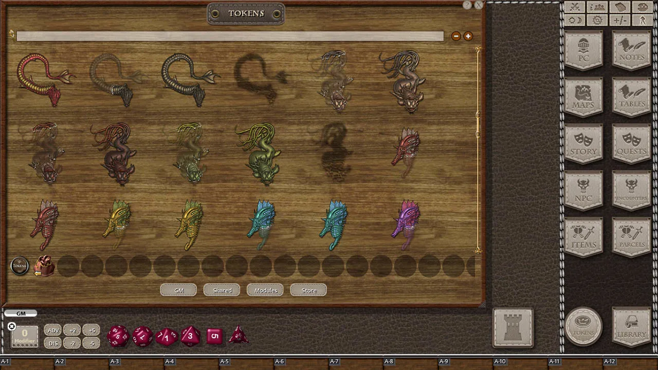 Fantasy Grounds - Jans Token Pack 32 - Aquatic Creatures 2 Screenshot 4