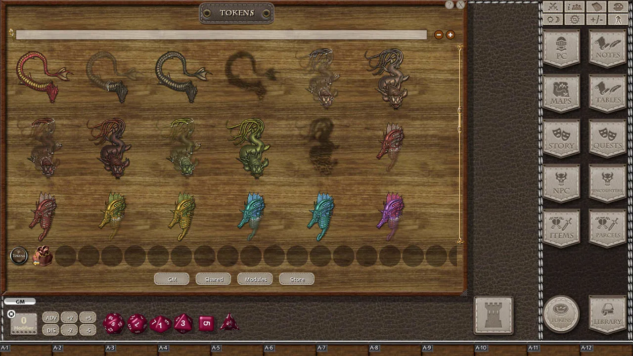 Fantasy Grounds - Jans Token Pack 32 - Aquatic Creatures 2 Screenshot 6