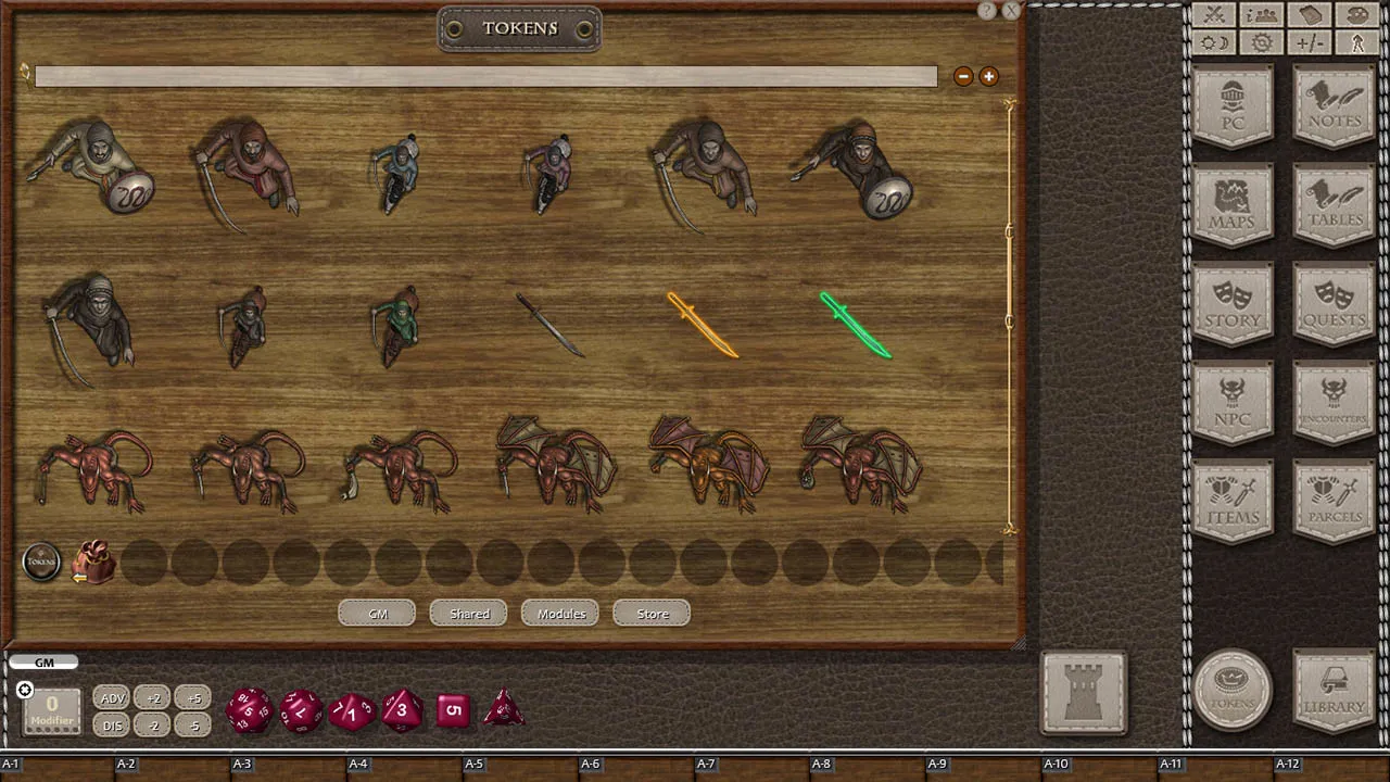 Fantasy Grounds - Jans Token Pack 33 - Desert Creatures 2 Screenshot 3