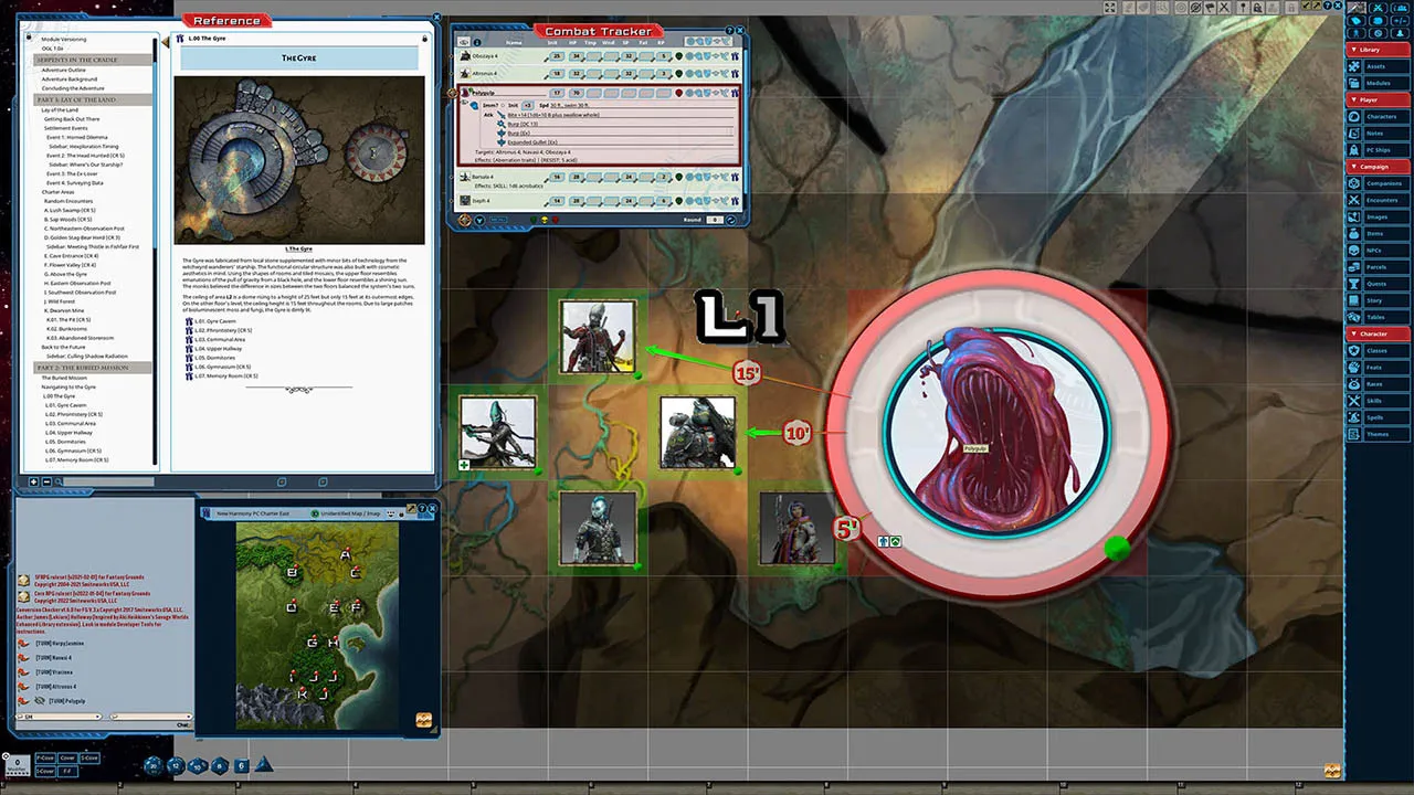 Fantasy Grounds - Starfinder RPG - Starfinder Adventure Path #41: Serpents in the Cradle (Horizons of the Vast 2 of 6) Screenshot 3