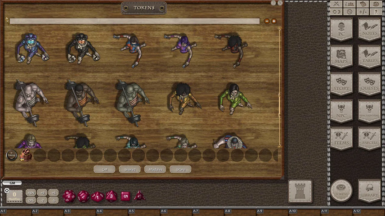 Fantasy Grounds - Jans Token Pack 34 - Circus Screenshot 3