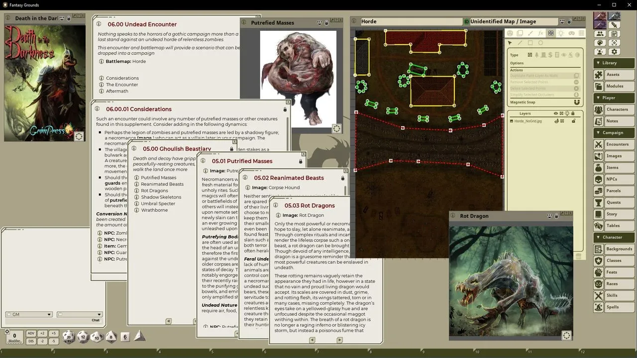 Fantasy Grounds - Death in the Darkness Screenshot 3