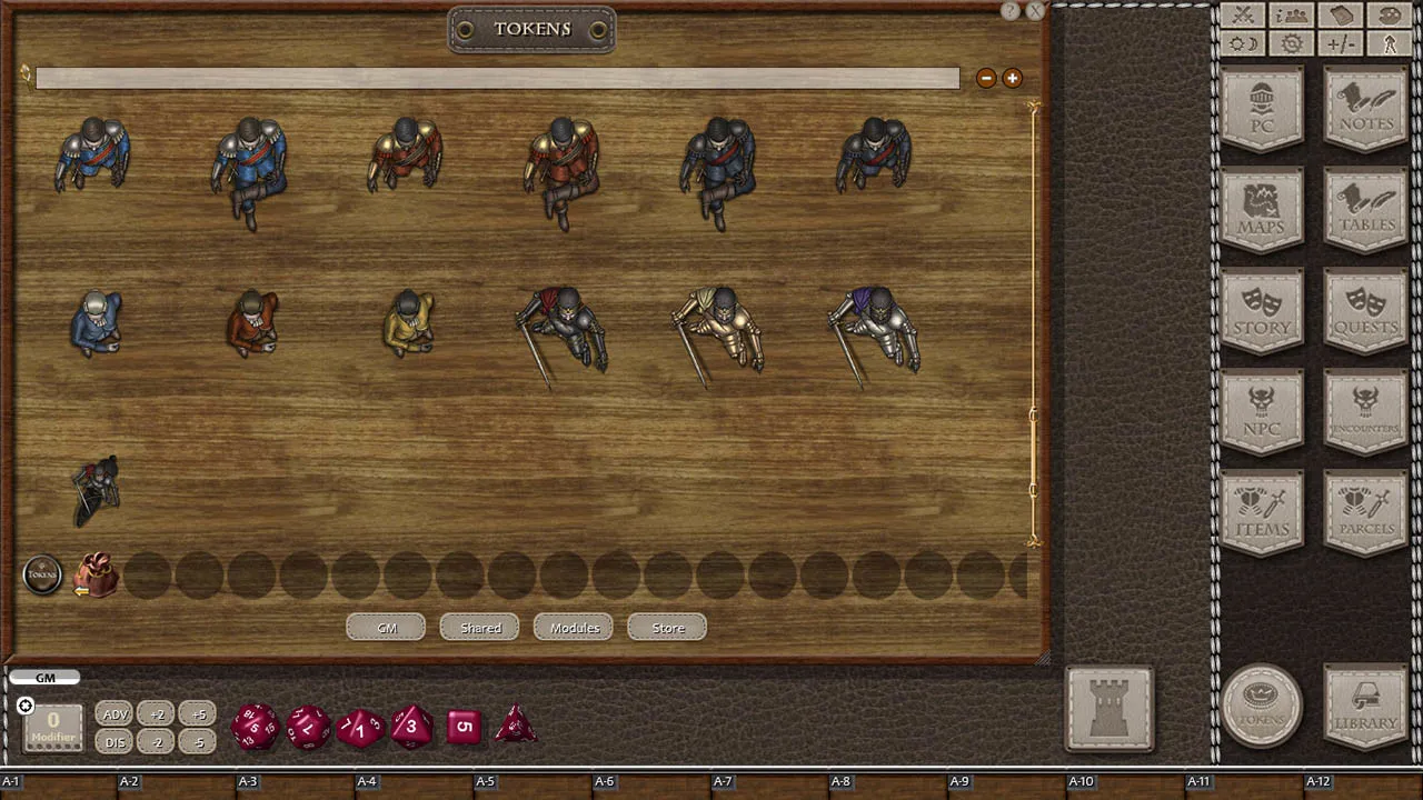 Fantasy Grounds - Jans Token Pack 36 - The Royal Court Screenshot 1