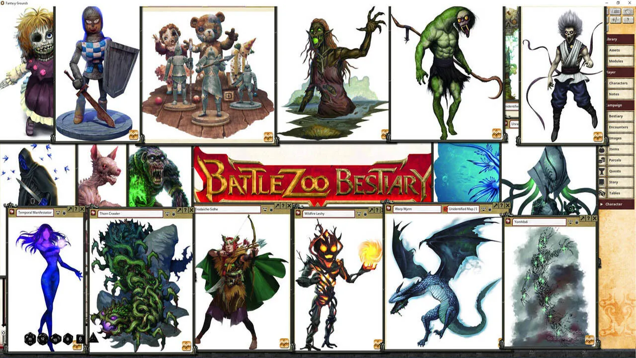 Fantasy Grounds - Battlezoo Bestiary Screenshot 2