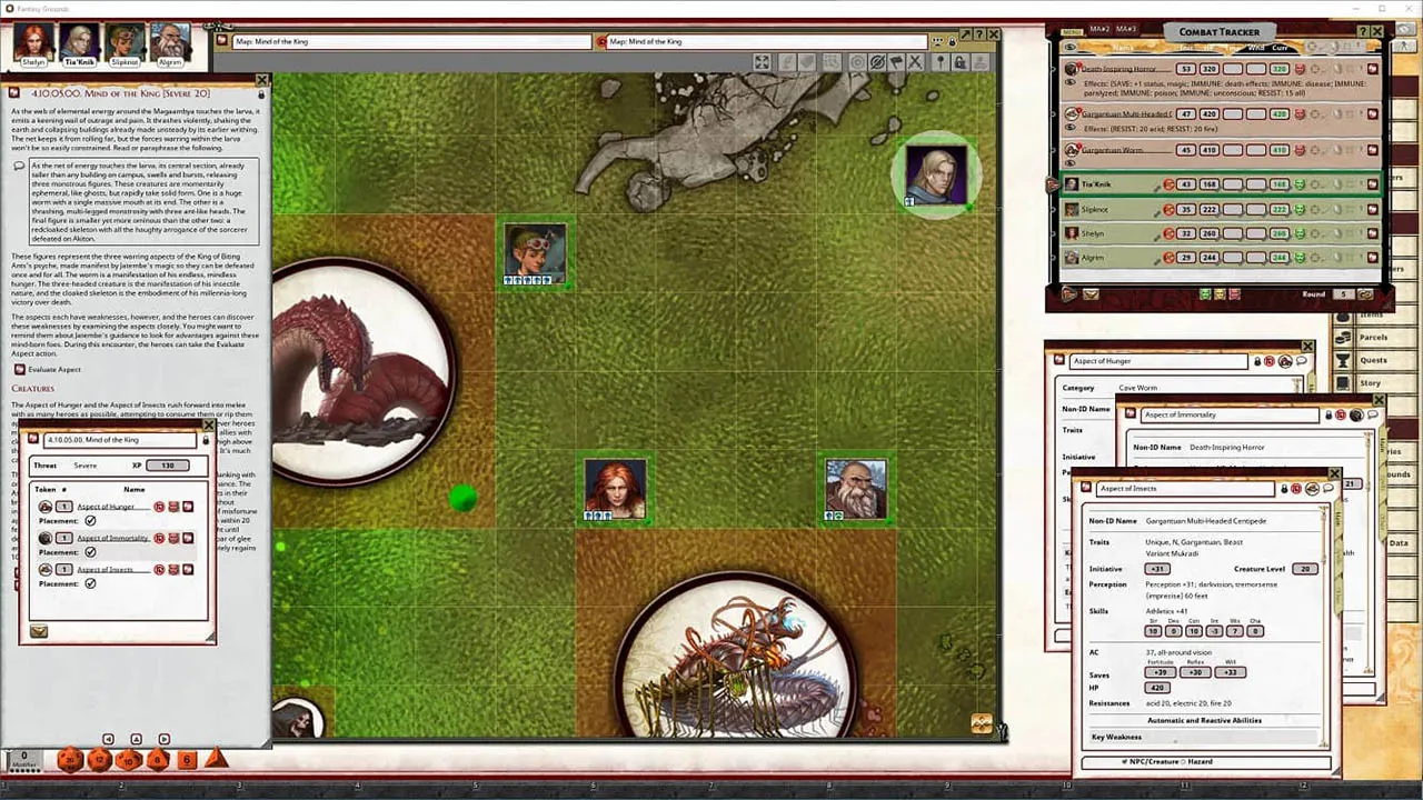 Fantasy Grounds - Pathfinder 2 RPG - Strength of Thousands AP 6: Shadows of the Ancients Screenshot 4