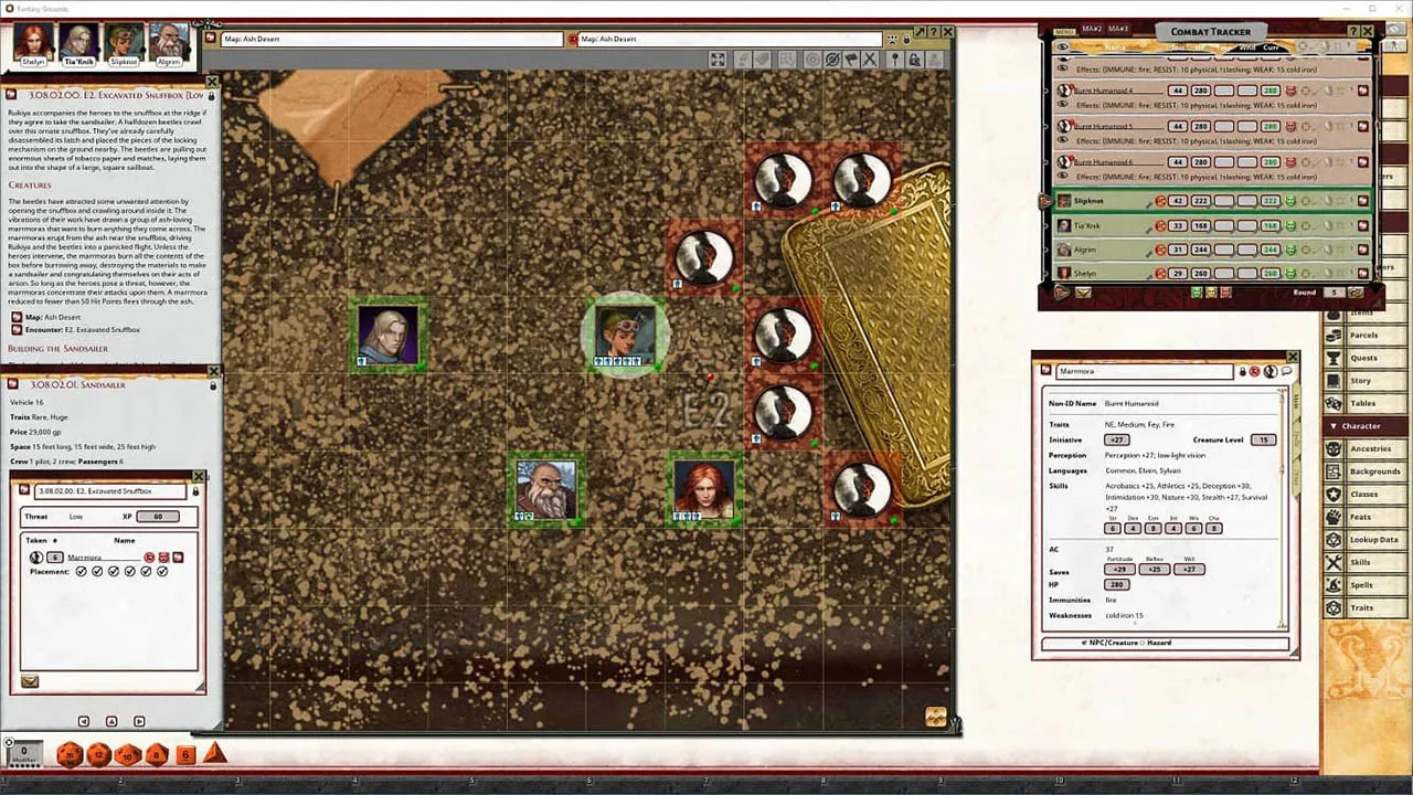 Fantasy Grounds - Pathfinder 2 RPG - Strength of Thousands AP 6: Shadows of the Ancients Screenshot 3