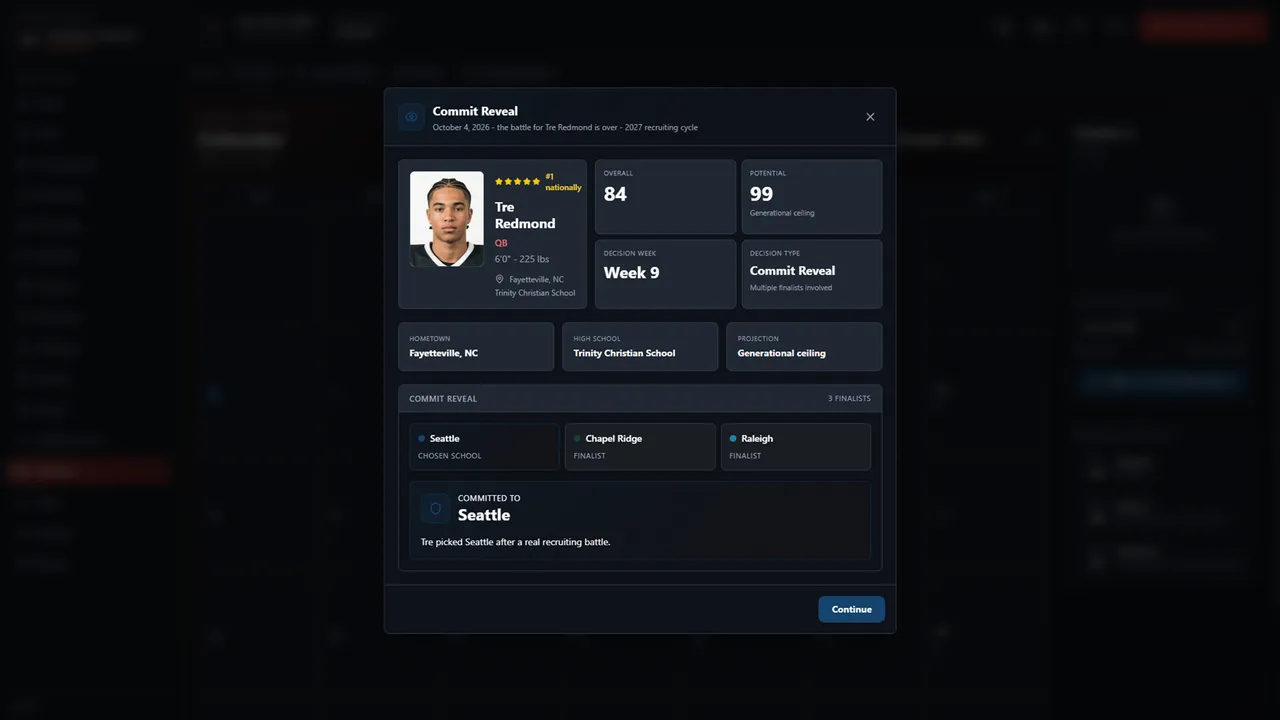 Football Dynasty Manager Screenshot 1