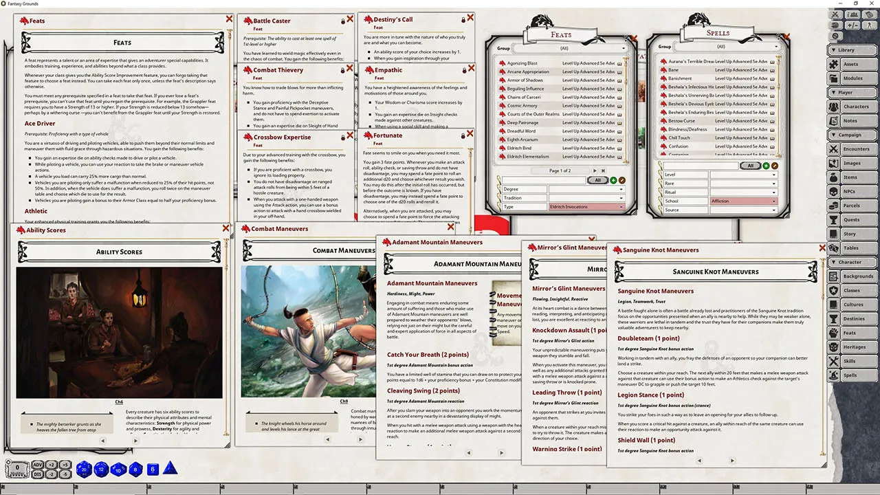 Fantasy Grounds - Level Up Adventurer's Guide Screenshot 0